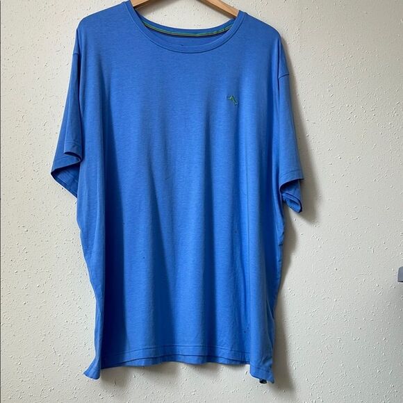 Tommy Bahama Blue Short Sleeve Tee Size XXL - Picture 1 of 8